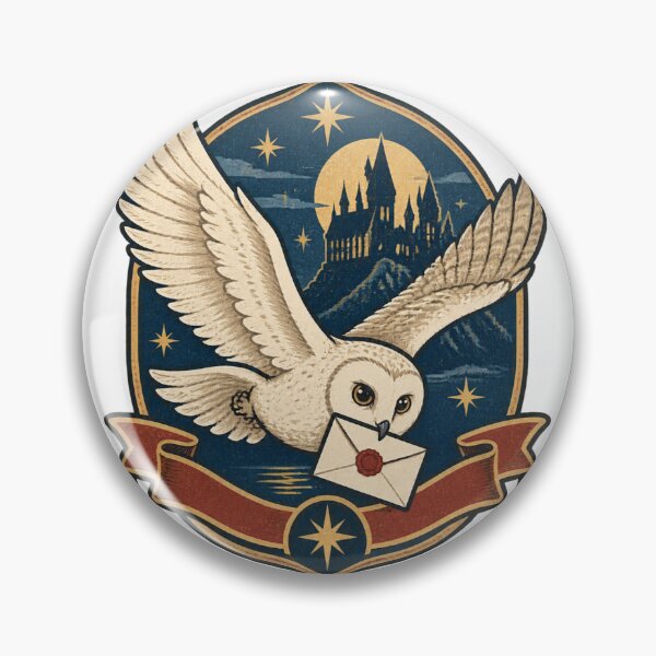 Item preview, Hedwig the Owl Magical Fantasy Bird Illustration designed and sold by Tee-D.