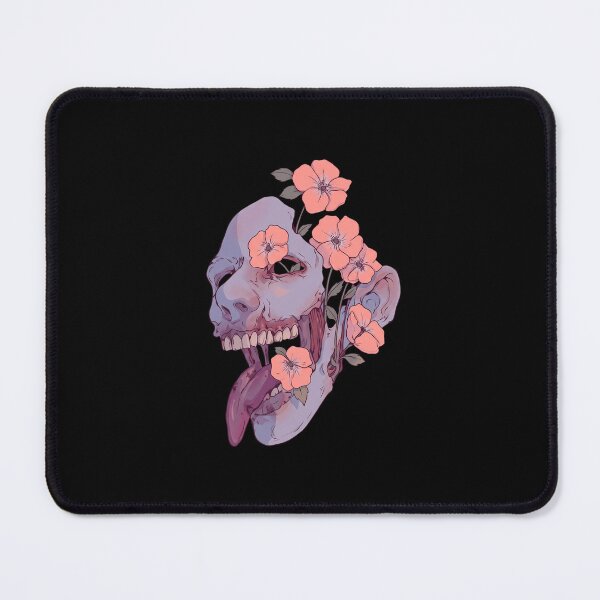 Item preview, Flower Skull Face designed and sold by donnalas.