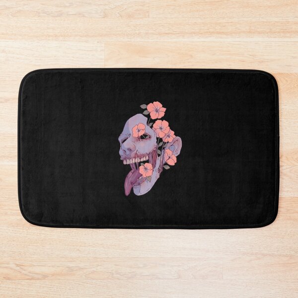 Item preview, Flower Skull Face designed and sold by donnalas.