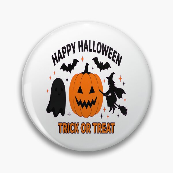 Item preview, Happy Halloween Trick Or Treat Pumpkin Ghost designed and sold by Custom Crest.