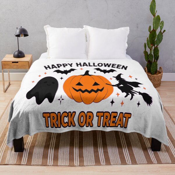 Item preview, Happy Halloween Trick Or Treat Pumpkin Ghost designed and sold by Custom Crest.