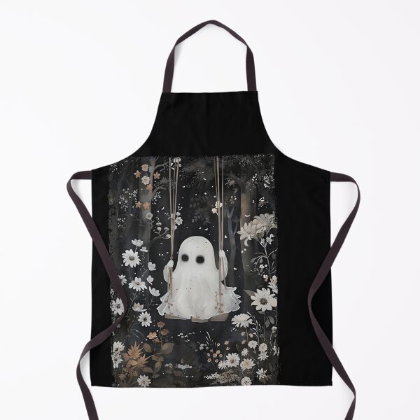 Item preview, Cottagecore Ghost Swing Floral Halloween designed and sold by cruddenstroud23.