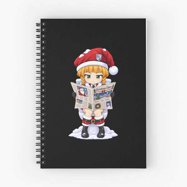 Item preview, Mary Sue Saga of Tanya the Evil Christmas Toilet designed and sold by SolenneAzur.