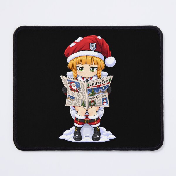 Item preview, Mary Sue Saga of Tanya the Evil Christmas Toilet designed and sold by SolenneAzur.