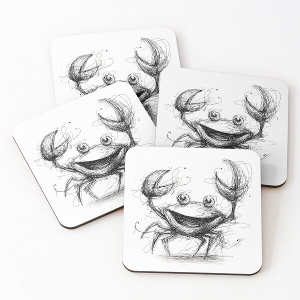 Item preview, Crab rough sketches designed and sold by BRETT'S ART STUDIO.