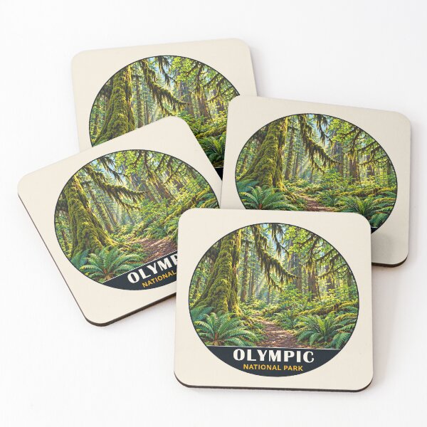 Item preview, Olympic National Park Sticker, Washington designed and sold by Gideon Emmerich.