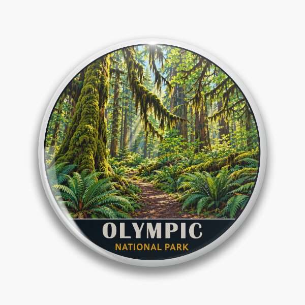Item preview, Olympic National Park Sticker, Washington designed and sold by Gideon Emmerich.