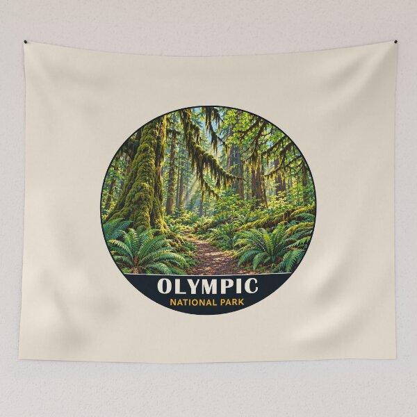 Item preview, Olympic National Park Sticker, Washington designed and sold by Gideon Emmerich.