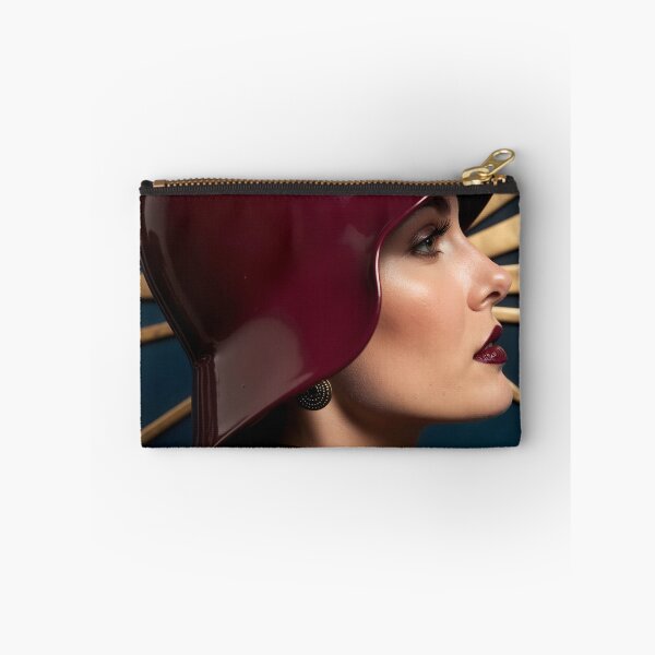 Item preview, Maroon Latex Cloche Hat – Roaring Twenties Art designed and sold by Magic-Reality.