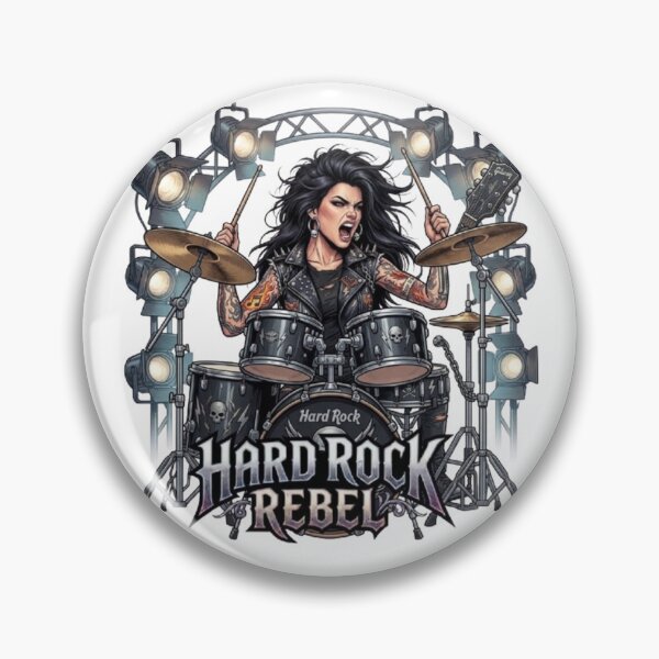 Item preview, Hard Rock Rebel — Female Rocker designed and sold by CHRIST5000.