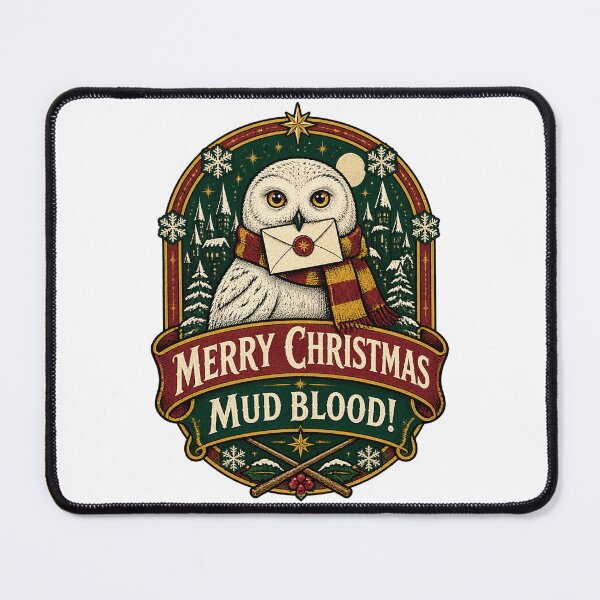 Item preview, Merry Christmas Mudblood - Festive Holiday Magic Design designed and sold by Tee-D.