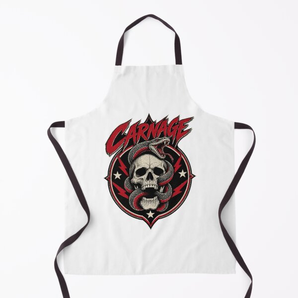 Item preview, Carnage Inspired Abstract Horror Art with Vibrant Red and Black Colors designed and sold by danderetofu.