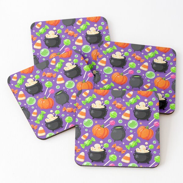 Item preview, Potion Cauldron Candy Halloween Pattern designed and sold by Mimoshi ⭐⭐⭐⭐⭐.