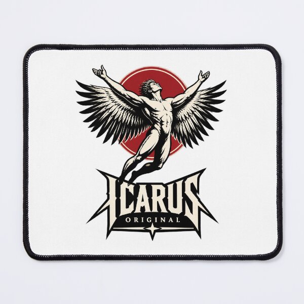 Item preview, Icarus Mythological Art Inspired Design with Wings and Sun designed and sold by danderetofu.