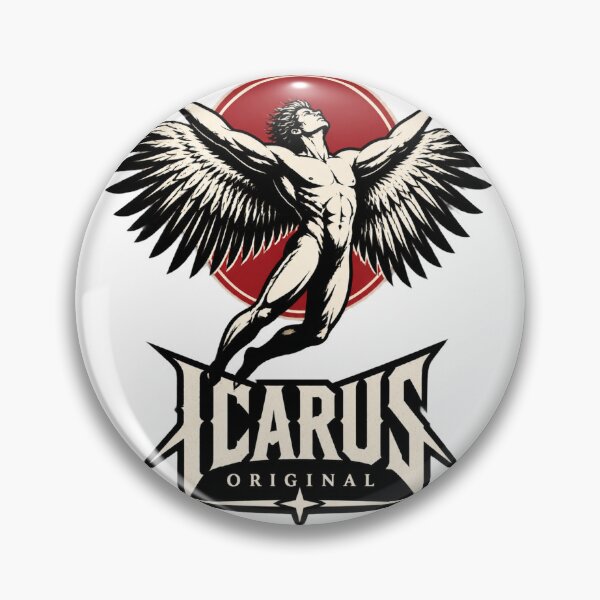 Item preview, Icarus Mythological Art Inspired Design with Wings and Sun designed and sold by danderetofu.