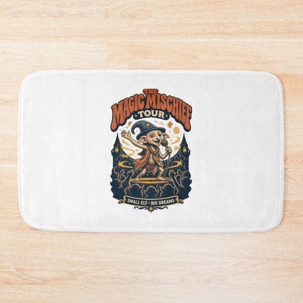 Item preview, Funny Wizard Dobby Character at a Concert Illustration designed and sold by Tee-D.