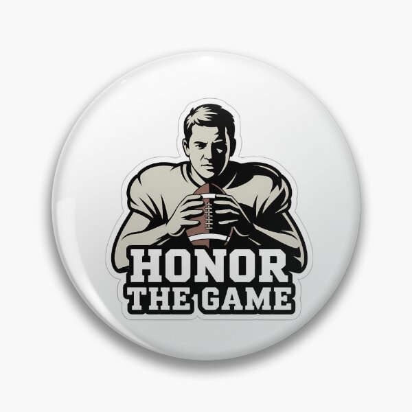 Item preview, Honor the Game Football Fan designed and sold by NiftyWrx.