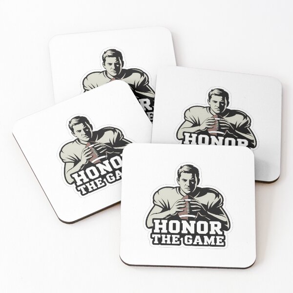Item preview, Honor the Game Football Fan designed and sold by NiftyWrx.
