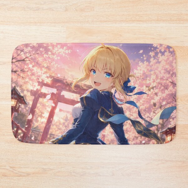Item preview, Saber Fate Stay Night Sakura Shrine Stroll designed and sold by SolenneAzur.