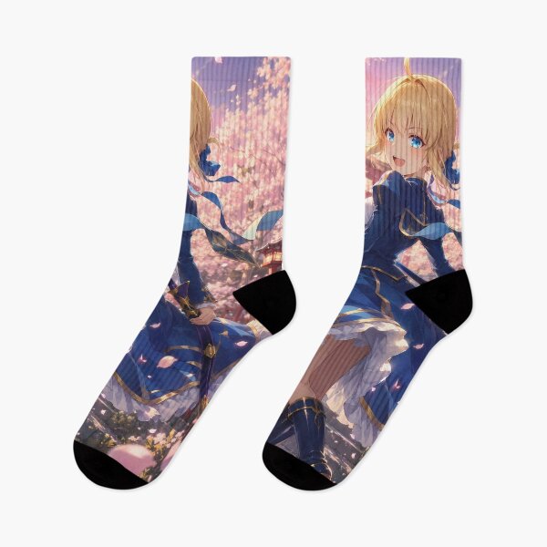Item preview, Saber Fate Stay Night Sakura Shrine Stroll designed and sold by SolenneAzur.