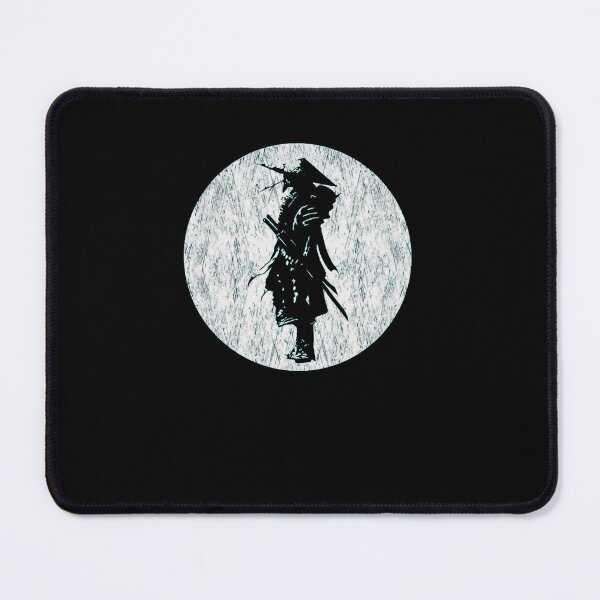 Item preview, Minimalist Samurai Warrior Moon Silhouette Art designed and sold by JaliTSuutari.