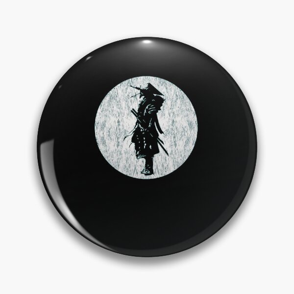 Item preview, Minimalist Samurai Warrior Moon Silhouette Art designed and sold by JaliTSuutari.