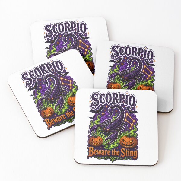 Item preview, Scorpio Halloween Beware The Sting designed and sold by Zodiac Celestial Art.