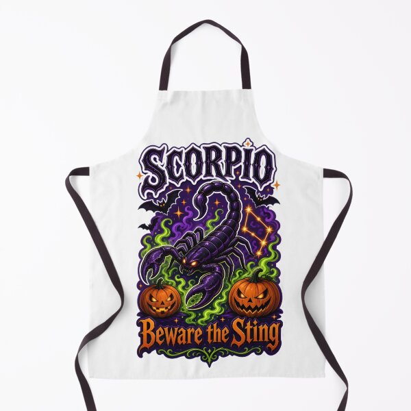 Item preview, Scorpio Halloween Beware The Sting designed and sold by Zodiac Celestial Art.