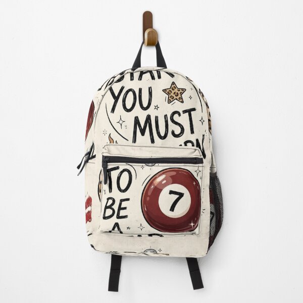 Item preview, To Be A Star You Must Burn - 8 Ball Leopard Motivational Art designed and sold by Ladybug223.