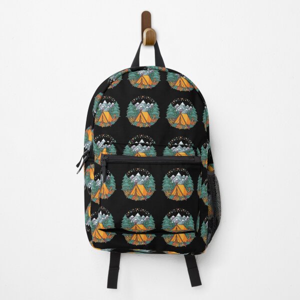 Item preview, Cozy Mountain Camping Tent Forest Adventure designed and sold by Fine-Arts-Lab.