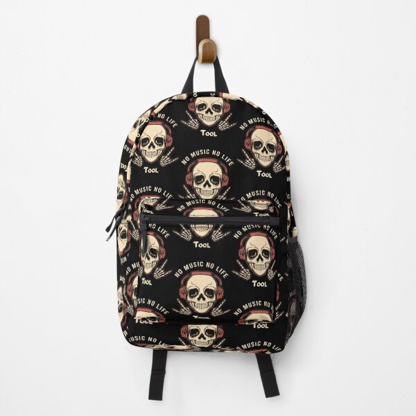 Item preview, Retro Rock Skeleton Skull Headphones Graphic designed and sold by JaliTSuutari.