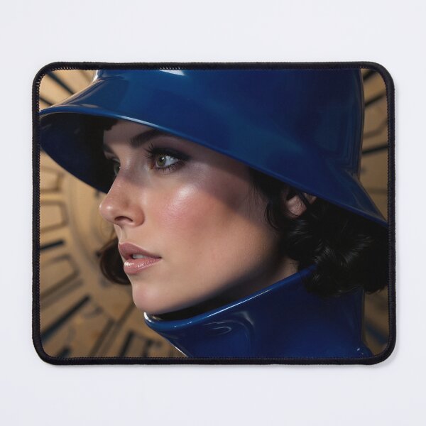 Item preview, Royal Blue Latex Cloche – Art Deco Gold Sunburst designed and sold by Magic-Reality.