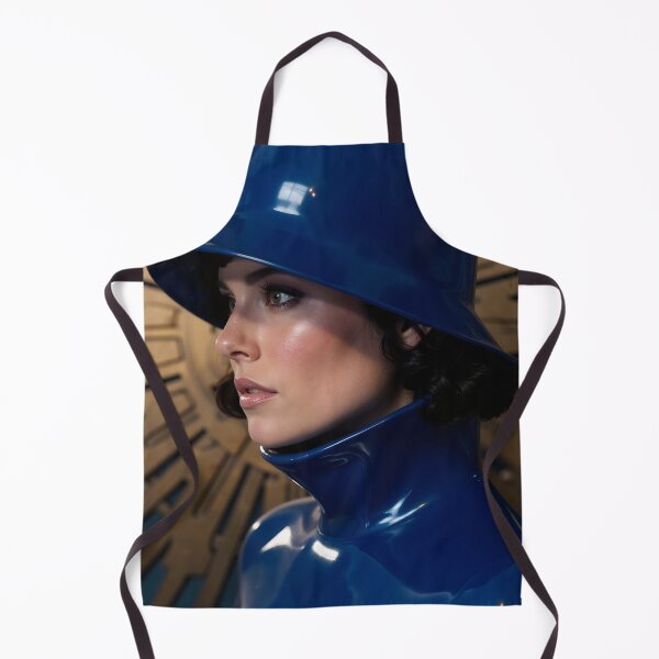 Item preview, Royal Blue Latex Cloche – Art Deco Gold Sunburst designed and sold by Magic-Reality.