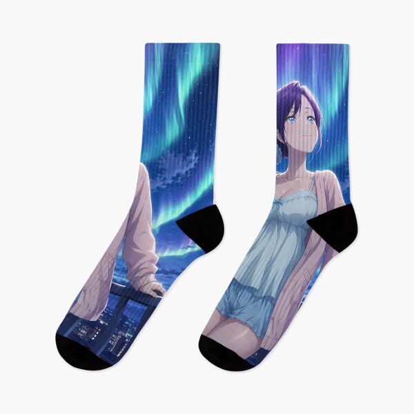 Item preview, Karen Moriya Blue Box Aurora City Night designed and sold by SolenneAzur.