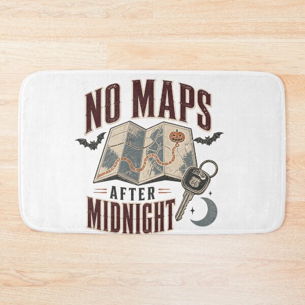 Item preview, No Maps After Midnight Spooky Night Road Trip Gift designed and sold by LiviuGligoros.