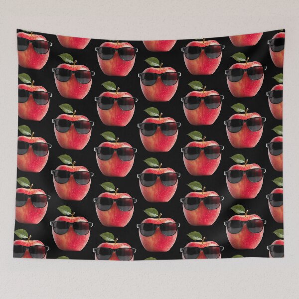 Item preview, Apple Wearing Sunglasses Funny Fruit Costume Graphic designed and sold by OddityVault.