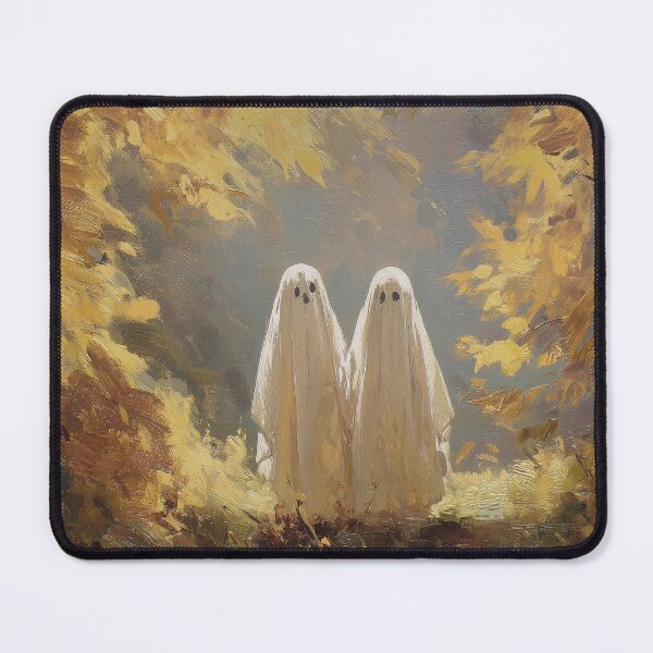 Item preview, Golden Autumn Forest Ghosts Oil Painting designed and sold by NatureSight.