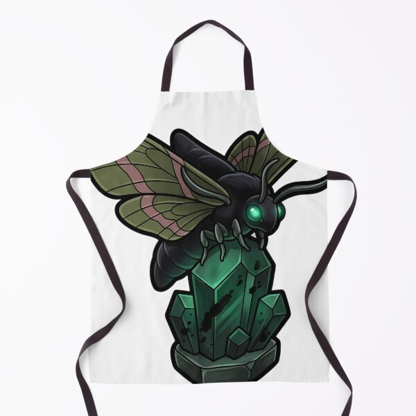 Item preview, Gothic Oleander Hawkmoth Emerald Crystal designed and sold by IllumeInk.