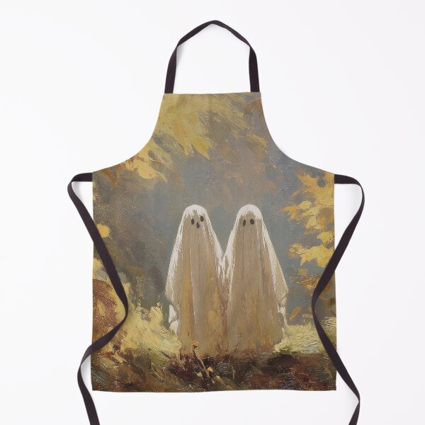Item preview, Golden Autumn Forest Ghosts Oil Painting designed and sold by NatureSight.