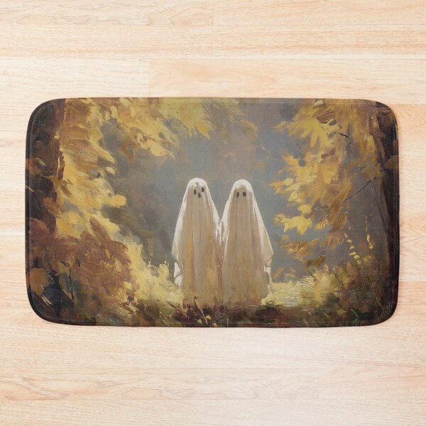 Item preview, Golden Autumn Forest Ghosts Oil Painting designed and sold by NatureSight.