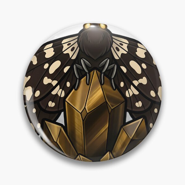 Item preview, Gothic Garden Tiger Moth Tiger Eye Crystal designed and sold by IllumeInk.