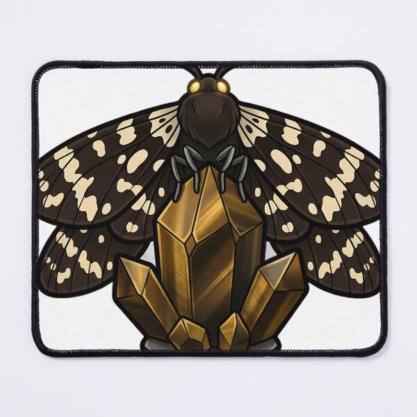 Item preview, Gothic Garden Tiger Moth Tiger Eye Crystal designed and sold by IllumeInk.