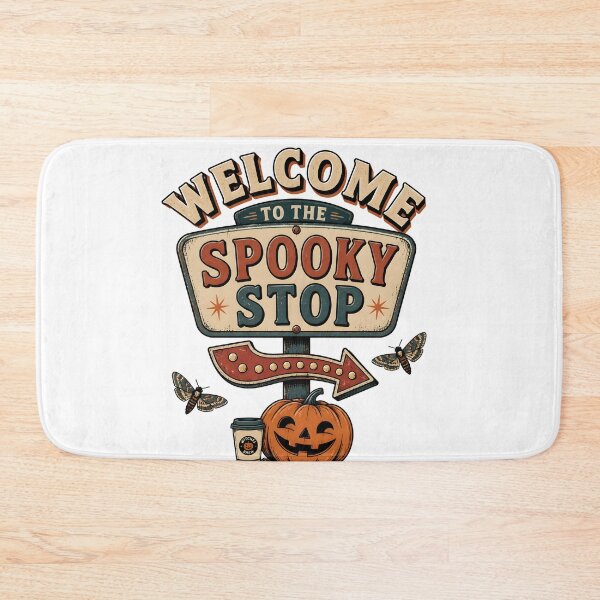 Item preview, Welcome Spooky Stop Haunted Roadside Diner Gift designed and sold by LiviuGligoros.