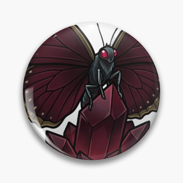 Item preview, Gothic Mourning Cloak Garnet Crystal designed and sold by IllumeInk.