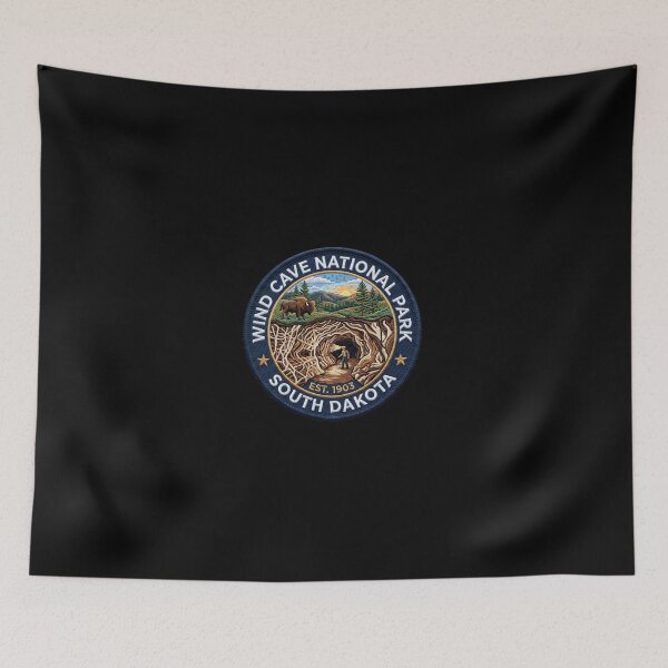 Item preview, Wind Cave National Park  South Dakota designed and sold by TulipaGraphics.