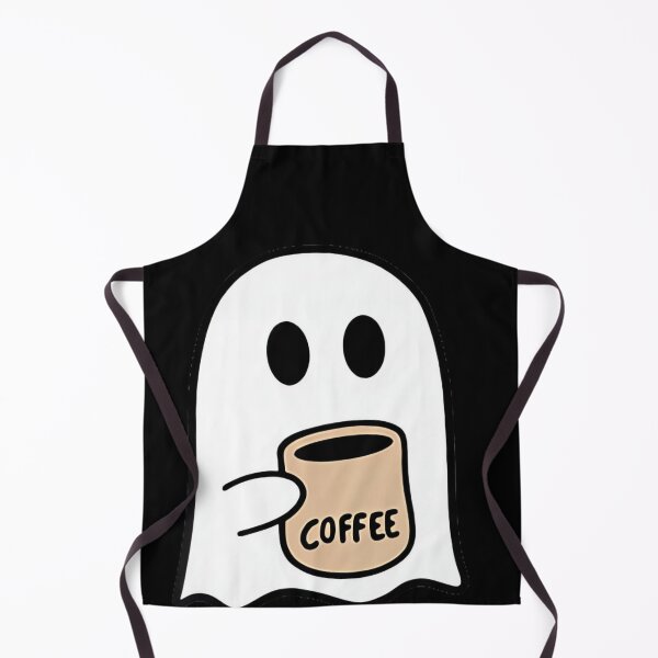 Item preview, Funny Ghost Drinking Coffee Halloween designed and sold by cruddenstroud23.