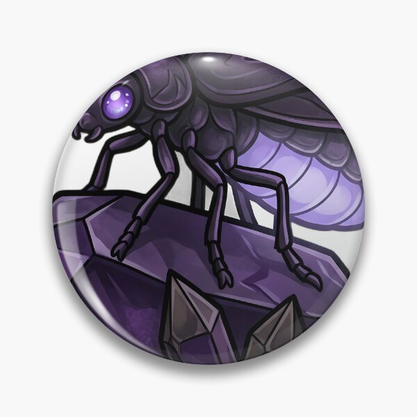 Item preview, Gothic Firefly Amethyst Crystal designed and sold by IllumeInk.