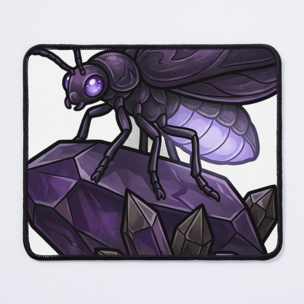 Item preview, Gothic Firefly Amethyst Crystal designed and sold by IllumeInk.