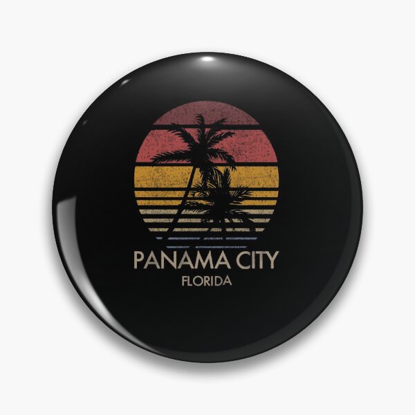 Item preview, Vintage Sunset Panama City Florida Beach Art designed and sold by JaliTSuutari.