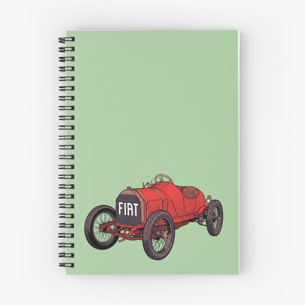 Item preview, 1908 Fiat S61 Corsa: The Ten-Liter Grand Prix Beast Fine Art Print designed and sold by FreiherrPK.